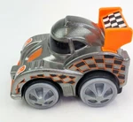 Fisher Price Rev Go Stunt Garage Replacement Racecar Silver Mattel 2012. Fixed Price $8.81.