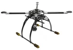 Custom Machined Alloy+carbon Fiber Quadcopter Upgrade Frame 550 Size Foldable. Fixed Price $229.99.