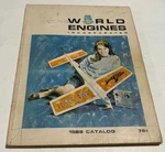 Vintage 1968 World Engines Incorporated Catalog - Model Aircraft 153 Pages. Fixed Price $18.00.