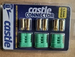 Castle Creations 6.5MM Polarized Connectors (female Multi-pack). Fixed Price $9.99.