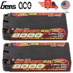 2X Gens Ace 8000MAH 3.8V 140C 1S Lipo Battery Hardcase Hv For 1:10 Racing Car Us. Fixed Price $87.38.