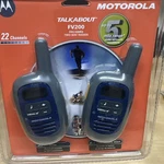 Motorola Talkabout FV200 Two-way Radio Walkie Talkie Gray 5 Mile Range. Fixed Price $29.99.