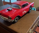 Vintage Wen-mac Powered Tether Car Chevy Style Gasser 12.5 Usa Set. Fixed Price $299.00.