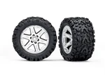 Traxxas 6774 - Talon Extreme Tires, Rxt 2.8" Wheels, Red, Rear, Rustler (2). Fixed Price $27.21.