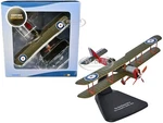 De Havilland DH4 Bomber Plane Britain Rnas (1918) 1/72 Diecast By Oxford AD004. Fixed Price $31.99.
