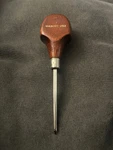Rare Vintage Mascot Usa 4.75 Carving Tool With Palm Fitting Wooden Handle. Fixed Price $14.99.