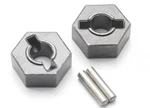 Traxxas 1/10 E-revo Brushless * 2 Wheel Hex Hubs W/pins 4954R. Fixed Price $10.00.