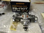 Saito Engine FA-130T Flat Twin Four Stroke Hemi-heads Nice!. Fixed Price $799.99.