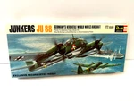 Revell 1967 Junkers 88 Wwii German Aircraft 1/72 Kit # H-113-130 Open Box. Fixed Price $14.00.