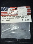 Team Associated #8443 Inline Axle Dynamic Front End Kit RC10L Oval Pan Car. Fixed Price $20.00.