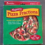 Learning Resources Magnetic Pizza Fraction Set Grades 1+ Math Fun New. Fixed Price $22.99.