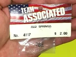 Vintage Original Team Associated #4117 .022 Short Springs For RC10 / RC12. Fixed Price $5.49.
