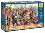 Zvezda 8042 Napoleonic French Elite Infantry Voltigeurs 1/72 Scale Model Kit. Fixed Price $23.99.
