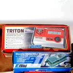 2 Chargers- Triton Computerized Peak Charger, Discharger & Cycler E-flite. Fixed Price $29.99.