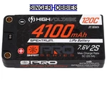 Spektrum SPMX412S120HT Hard Case Lipo 120C Shorty Battery 7.6V/4100MAH. Fixed Price $62.99.