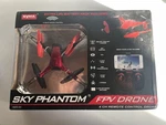 Syma Sky Phantom Fpv 4 Ch Remote Control Drone(red)(nib). Fixed Price $25.00.