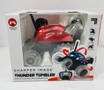 Sharper Image Thunder Tumbler Remote Control 360 Degree Spinning Car Red New. Fixed Price $15.53.
