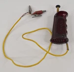 Nice Cox Slot Car Hand Remote Speed Controller Red W/ Yellow Wire. Fixed Price $17.99.