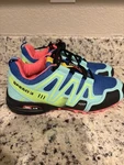 Keep Running Speed Trail Shoes Women Size 39 Blue Pink Athletic. Fixed Price $33.99.