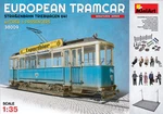 Miniart Models 1/35 European Tramcar (strabenbahn Triebwagen 641) W/figures. Fixed Price $72.88.
