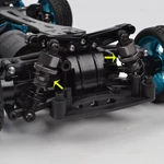 Aluminium Oil Shocks Absorber For Tamiya TT02 TT01 TA05 MF-01X Chassis Upgrade. Fixed Price $21.98.