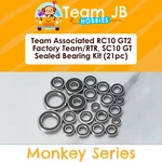 Associated RC10 GT2 Factory Team/rtr, SC10 - 21 Pcs Sealed Bearings Kit. Fixed Price $21.99.