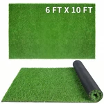 Xlx Turf 6FT 10FT Indoor Outdoor Fake Grass Rug, Artificial Roll For P.... Fixed Price $131.33.