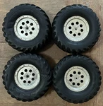 Team Associated Mgt Wheels And Tires Monster Truck Used Rc. Fixed Price $27.00.