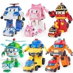 6PCS Robocar Poli Transformation Toys - Amber Roy Helly Action Figure Set. Fixed Price $29.96.