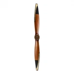 New Authentic Models Black Vintage Flight 73" Large Propeller - AP187. Fixed Price $308.00.