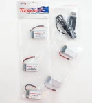 New 5PC Tenergy 3.7V 380MAH Lipo Battery Hubsan X4 (H107C, H107D, H107L) Copters. Fixed Price $24.97.