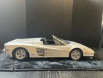 Pocher 1/8 Scale Ferrari Testarossa Spider. Built, Cool Up Grades.. Fixed Price $450.00.