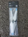 Dji E300 9443 Rotor Self Tightening Metal Hub White W/ Blue Stripe Drone Prop. Fixed Price $13.49.