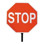 Pro-line Traffic Safety 18" Aluminum Reflective Stop Paddle Sign W/ Handle. Fixed Price $40.35.
