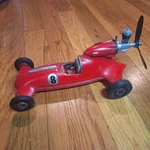 Vintage Cox Thimble Drome Prop Rod Tether Car W/engine #8. Fixed Price $125.00.