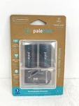 Pale Blue Earth - Lithium Ion Rechargeable Batteries 2PK New. Fixed Price $26.00.