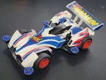 Use Tamiya 1/32 Fully Cowled Mini 4WD Series Beat-magnum Premium 19444. Fixed Price $14.00.
