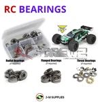 Rcscrewz Metal Shielded Bearings LOS089B For Team Losi Ten-mt LOS03006T Set. Fixed Price $53.67.