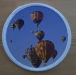 Hot Air Balloon School Club Flight Patches Badges. Fixed Price $6.60.