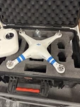 Dji Phantom Ii Aerial Drone P330Z Is Untested In Deluxe Case. Fixed Price $99.99.