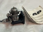 Rare 1999 Ap Engines .061 Wasp Rc Glow W/mflr, Carb, Spinner Nut & Mount. Fixed Price $89.95.