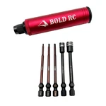 Bold R/c 10610 Trail 1/4" Pocket Driver 5 Tip Set & Aluminum Handle. Fixed Price $44.99.