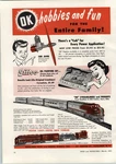 1957 Paper Ad Herkimer Tool Toys Ok .049 Cub Gas Model Engine Train Sets. Fixed Price $12.99.