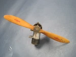 Vintage 60 Rc Gas Airplane Engine 11" Top Flite Wood Propeller. Fixed Price $45.00.