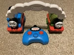 Thomas Friends Race & Chase Remote Control Percy Train Engine Tested. Fixed Price $19.00.