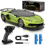 Remote Control Lamborghini Car 1:16 Scale Rechargeable Race Toy 2.4GHZ Green. Fixed Price $50.99.