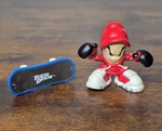 2004 X-concepts Tech Deck Dude Evolution Crew Billy In Red W/ Skateboard. Fixed Price $10.00.