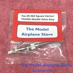 Fox 29 36X Flexible Needle Valve Square Venturi Gas Model Airplane Engines. Fixed Price $17.95.