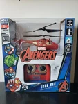 World Tech Toys 3.5CH Iron Man W/ Figure Marvel Helicopter. Fixed Price $37.73.