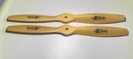 New Zinger 11" X 9 Wood Propellers For Radio Control Model Airplanes - Set Of 2. Fixed Price $9.85.
